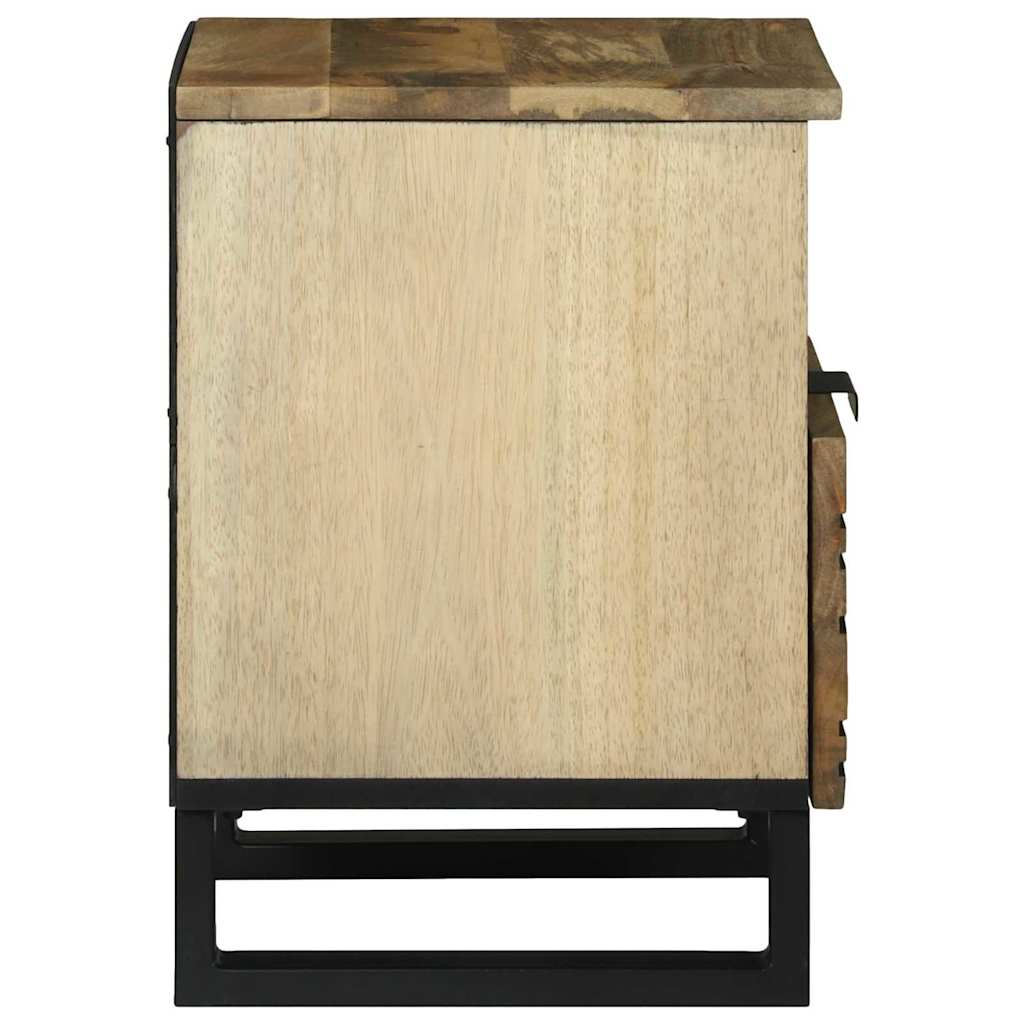 Bedside Cabinet Natural 40 x 33 x 46 cm Engineered Wood