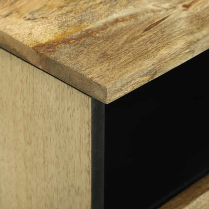 Bedside Cabinet 2 pcs Natural 40 x 33 x 46 cm Engineered Wood