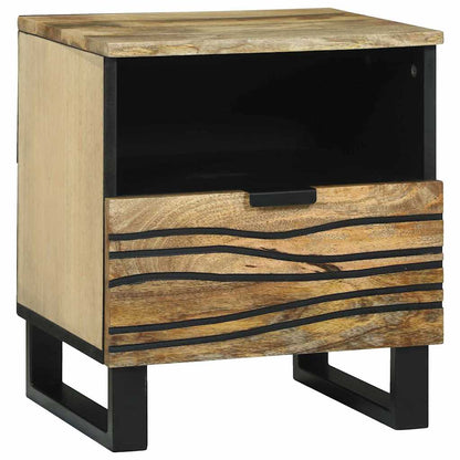 Bedside Cabinet 2 pcs Natural 40 x 33 x 46 cm Engineered Wood
