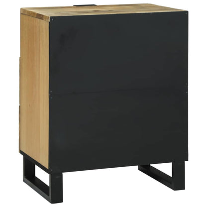 Bedside Cabinet Natural 50 x 33 x 62 cm Engineered Wood