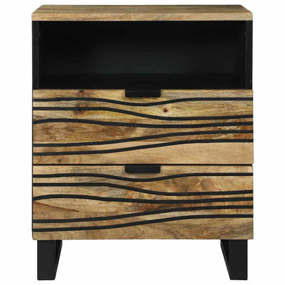 Bedside Cabinet Natural 50 x 33 x 62 cm Engineered Wood