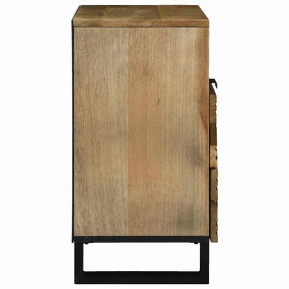 Bedside Cabinet Natural 50 x 33 x 62 cm Engineered Wood
