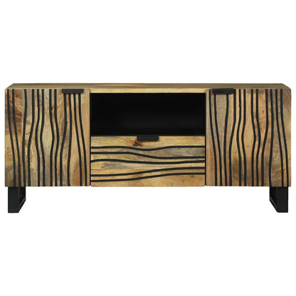 TV Units with Drawer Brown 105 x 33 x 46 cm Engineered wood
