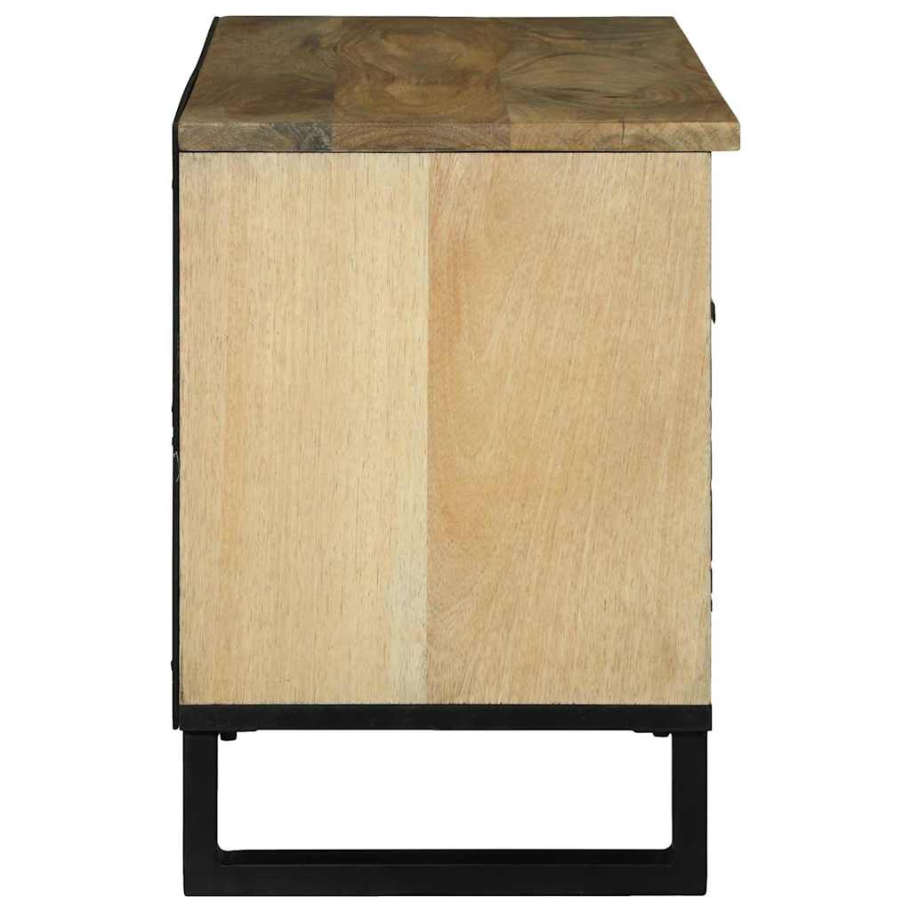 TV Units with Drawer Brown 80 x 33 x 46 cm Engineered wood
