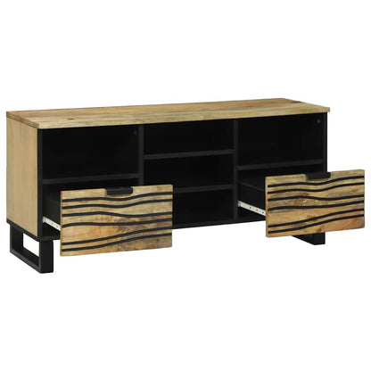 TV Units with Drawer Brown 100 x 33 x 46 cm Engineered wood