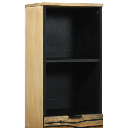 Bathroom Cabinet Natural 38 x 33 x 160 cm Engineered Wood