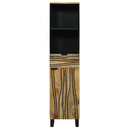 Bathroom Cabinet Natural 38 x 33 x 160 cm Engineered Wood