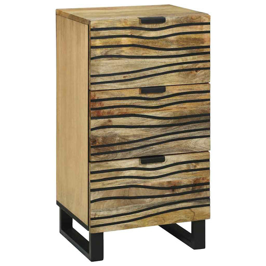 Sideboard with Drawer Brown 40 x 33 x 75 cm Solid mango wood