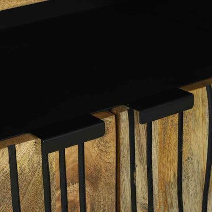 Sideboard with Drawer Brown 60 x 33 x 75 cm Solid mango wood