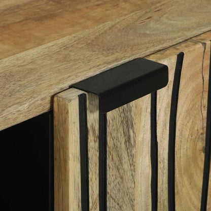 Sideboard Brown 90 x 33 x 75 cm Solid mango wood