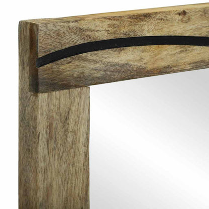 Bathroom Mirror Rectangular Natural 50 x 2.5 x 70 cm