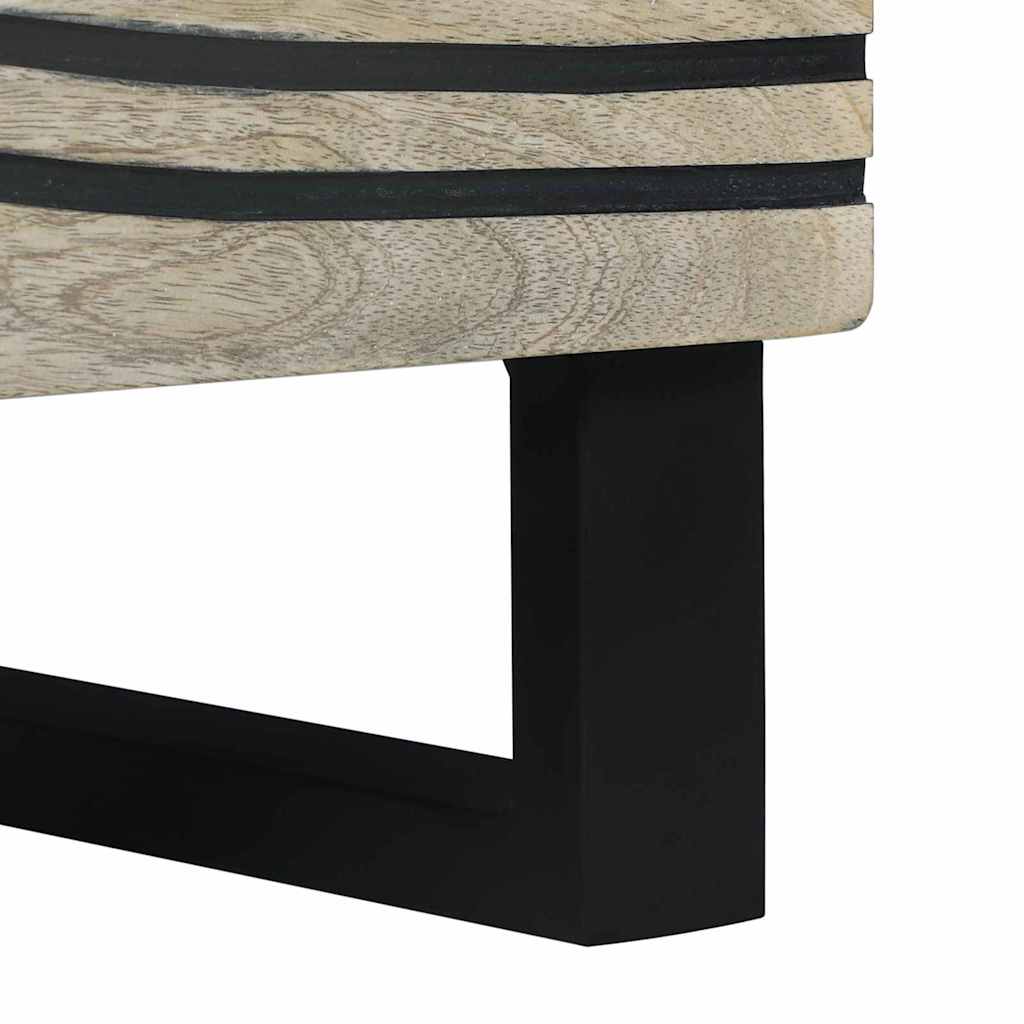 Bedside Cabinet 2 pcs White 40 x 33 x 46 cm Engineered Wood