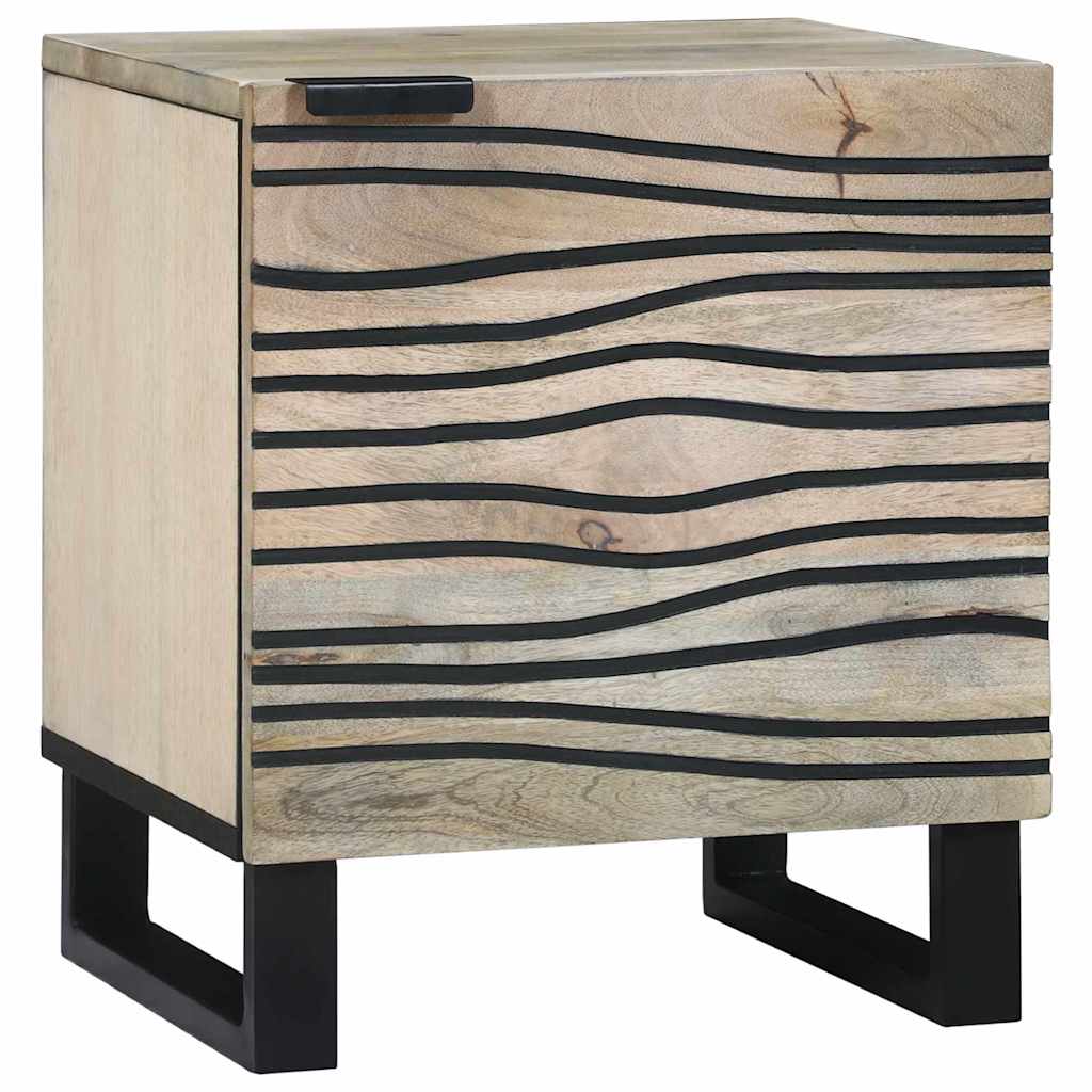 Bedside Cabinet 2 pcs White 40 x 33 x 46 cm Engineered Wood