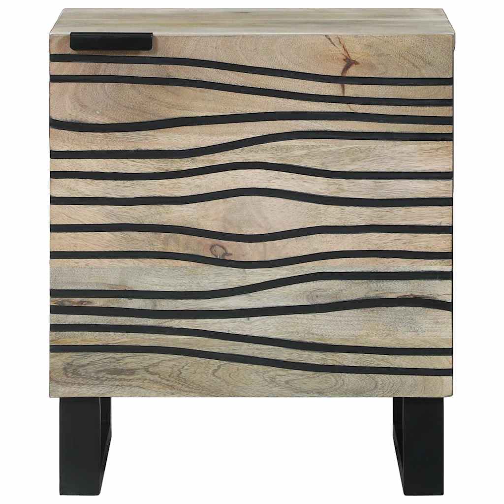 Bedside Cabinet 2 pcs White 40 x 33 x 46 cm Engineered Wood