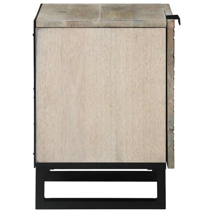 Bedside Cabinet 2 pcs White 40 x 33 x 46 cm Engineered Wood