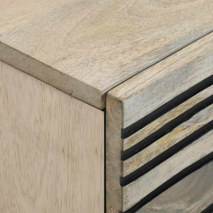 Bedside Cabinet 2 pcs White 40 x 33 x 46 cm Engineered Wood