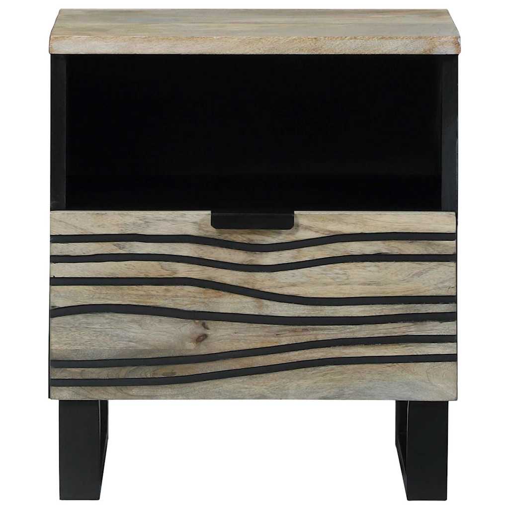 Bedside Cabinet 2 pcs White 40 x 33 x 46 cm Engineered Wood