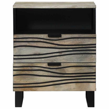 Bedside Cabinet White 50 x 33 x 62 cm Engineered Wood