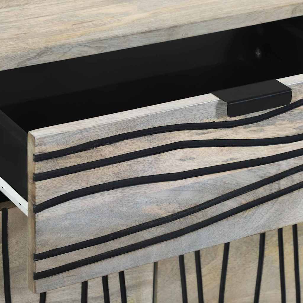Bedside Cabinet White 50 x 33 x 60 cm Engineered Wood