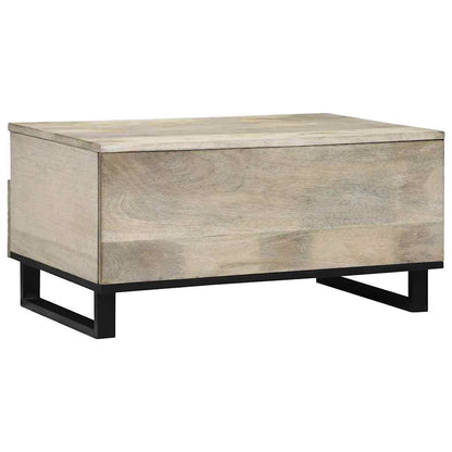 Coffee Table White 80 x 54 x 40 cm Engineered Wood