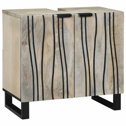 Bathroom Sink Cabinet White 62 x 33 x 58 cm Engineered wood