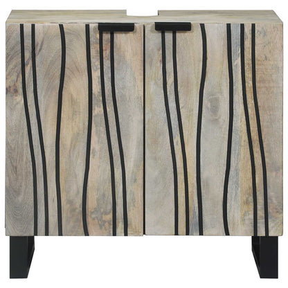 Bathroom Sink Cabinet White 62 x 33 x 58 cm Engineered wood