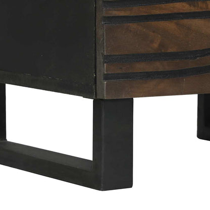 Bedside Cabinet 2 pcs Walnut 40 x 33 x 46 cm Engineered Wood