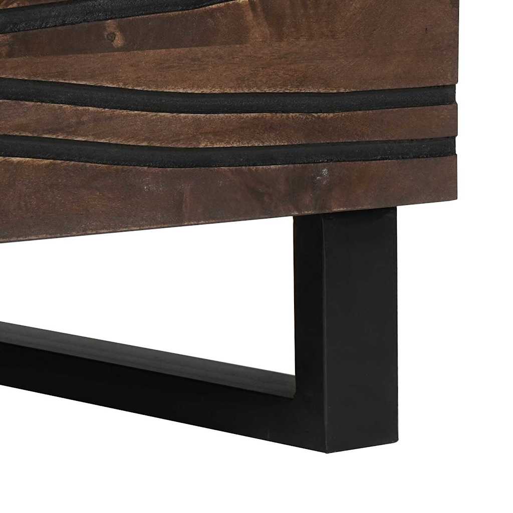 Coffee Table Walnut 80 x 50 x 40 cm Engineered Wood