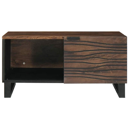 Coffee Table Walnut 80 x 50 x 40 cm Engineered Wood