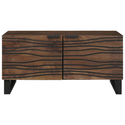 Coffee Table Walnut 80 x 50 x 40 cm Engineered Wood