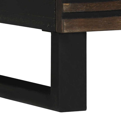 Bedside Cabinet Walnut 40 x 33 x 46 cm Engineered Wood