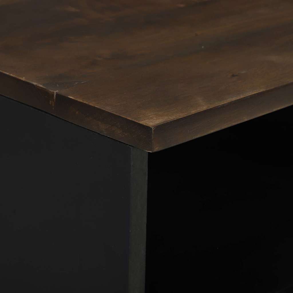 Bedside Cabinet Walnut 40 x 33 x 46 cm Engineered Wood