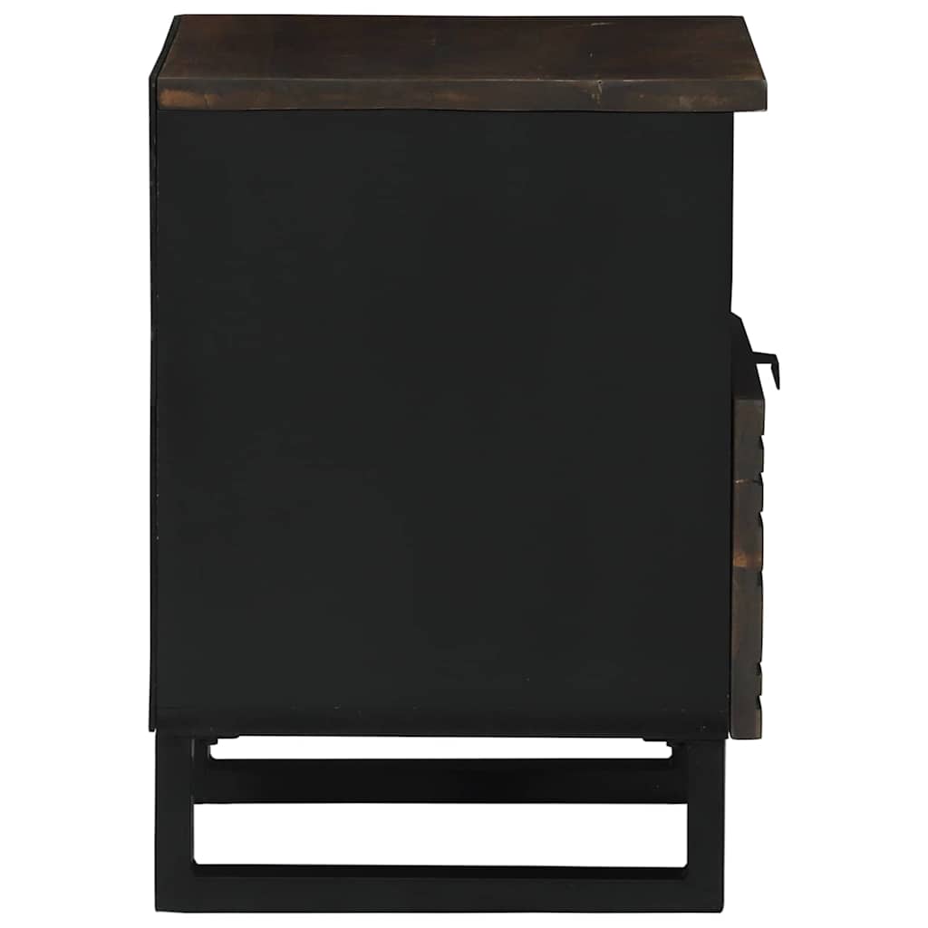 Bedside Cabinet Walnut 40 x 33 x 46 cm Engineered Wood