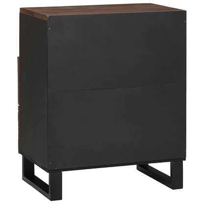 Bedside Cabinet Walnut 50 x 33 x 62 cm Engineered Wood