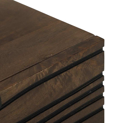 Bedside Cabinet Walnut 50 x 33 x 60 cm Engineered Wood