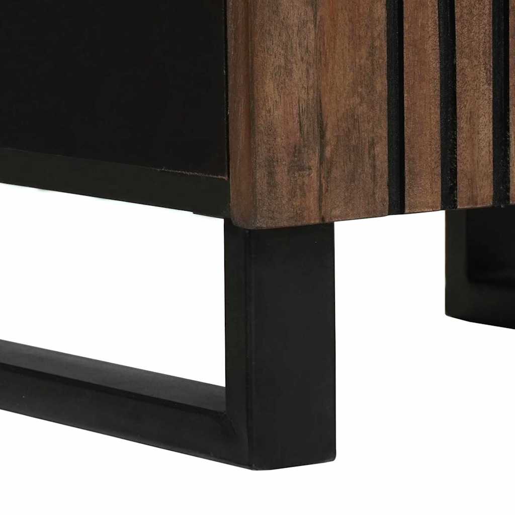 Bathroom Cabinet Walnut 38 x 33 x 160 cm Engineered Wood