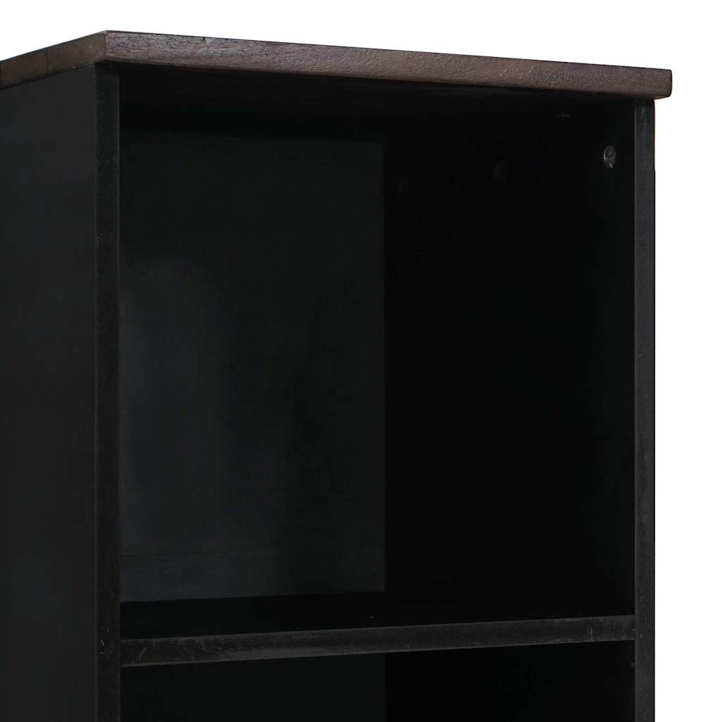 Bathroom Cabinet Walnut 38 x 33 x 160 cm Engineered Wood