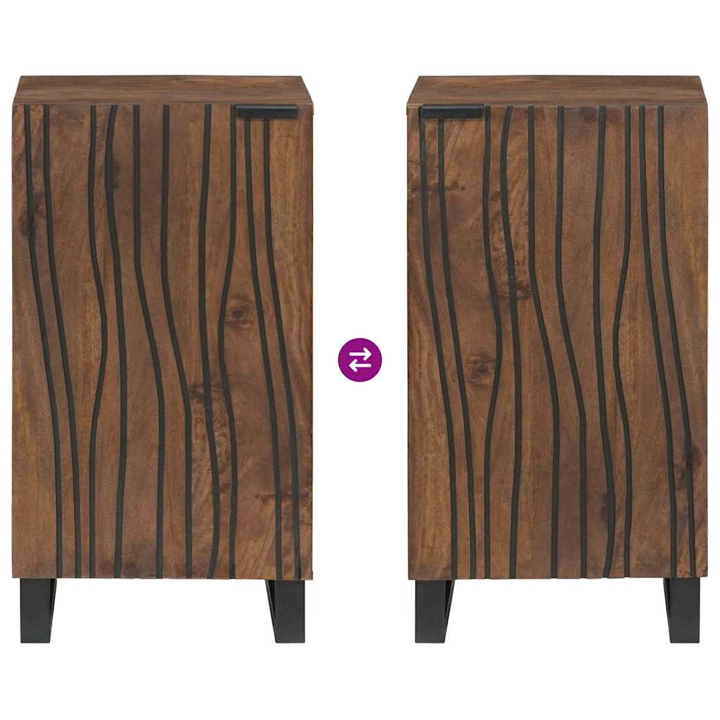 Sideboard Brown 40 x 33 x 75 cm Solid mango wood