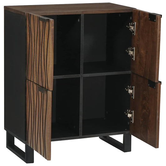 Media Storage Cabinets & Racks Brown 60 x 33.5 x 75 cm
