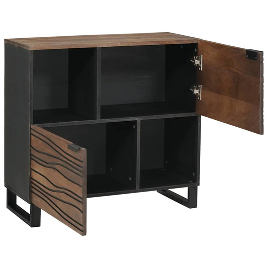 Sideboard Brown 80 x 33 x 75 cm Solid mango wood