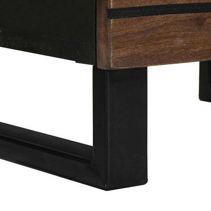 Highboard Brown 40 x 33 x 110 cm Solid mango wood