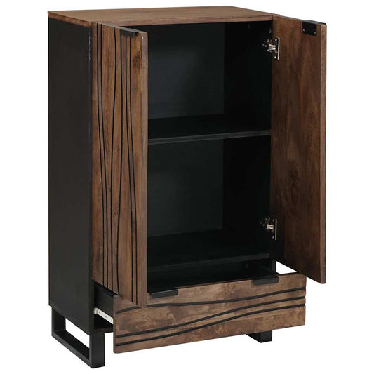 Highboard Brown 60 x 33 x 100 cm Solid mango wood