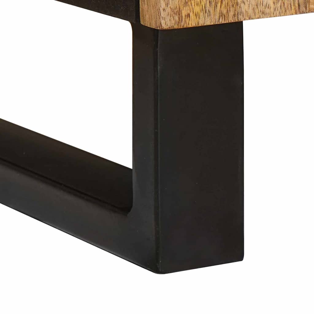 Bedside Cabinet Natural 40 x 33 x 46 cm Solid Mango Wood