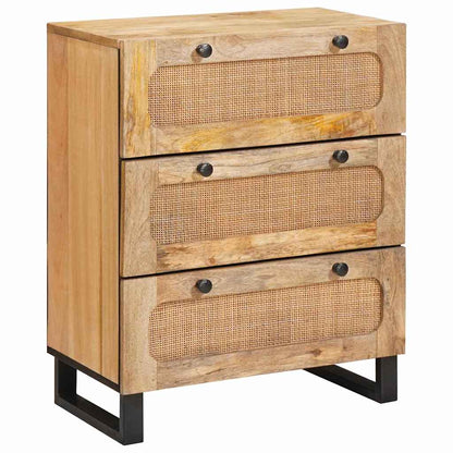 Sideboard Brown 60 x 33 x 75 cm Solid Mango Wood