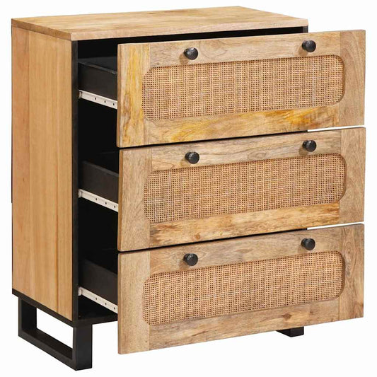 Sideboard 60 x 33 x 75 cm Solid Mango Wood Brown