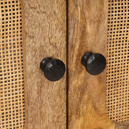 Coffee Table Natural 80 x 50 x 40 cm Solid Mango Wood