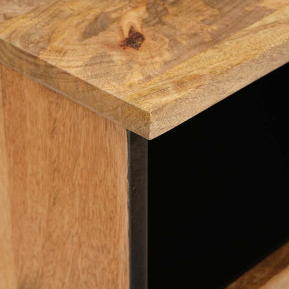 Bedside Cabinet Natural 40 x 33 x 46 cm Solid Mango Wood