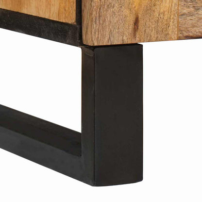 Bedside Cabinet Natural 50 x 33 x 60 cm Solid Mango Wood
