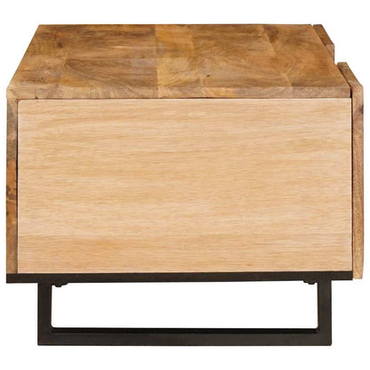 Coffee Table Artisan Oak 100 x 54 x 40 cm Solid Mango Wood