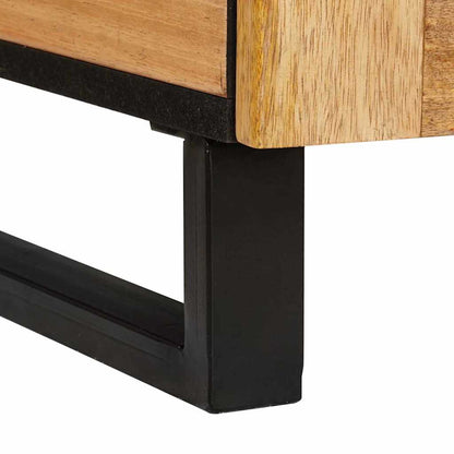 Coffee Table Artisan Oak 80 x 54 x 40 cm Solid Mango Wood